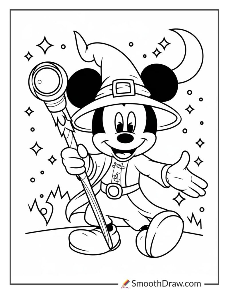mickey coloring pages printable