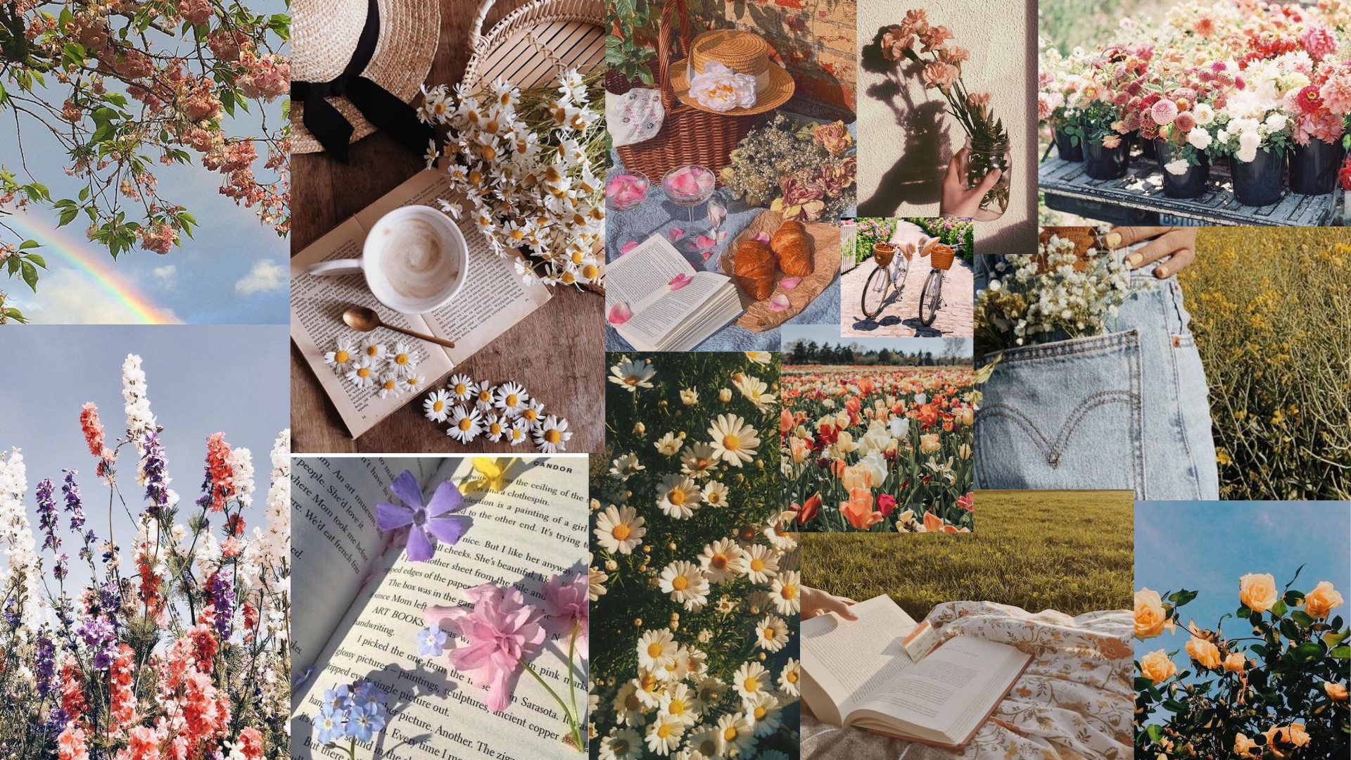 spring desktop wallpaper aesthetic