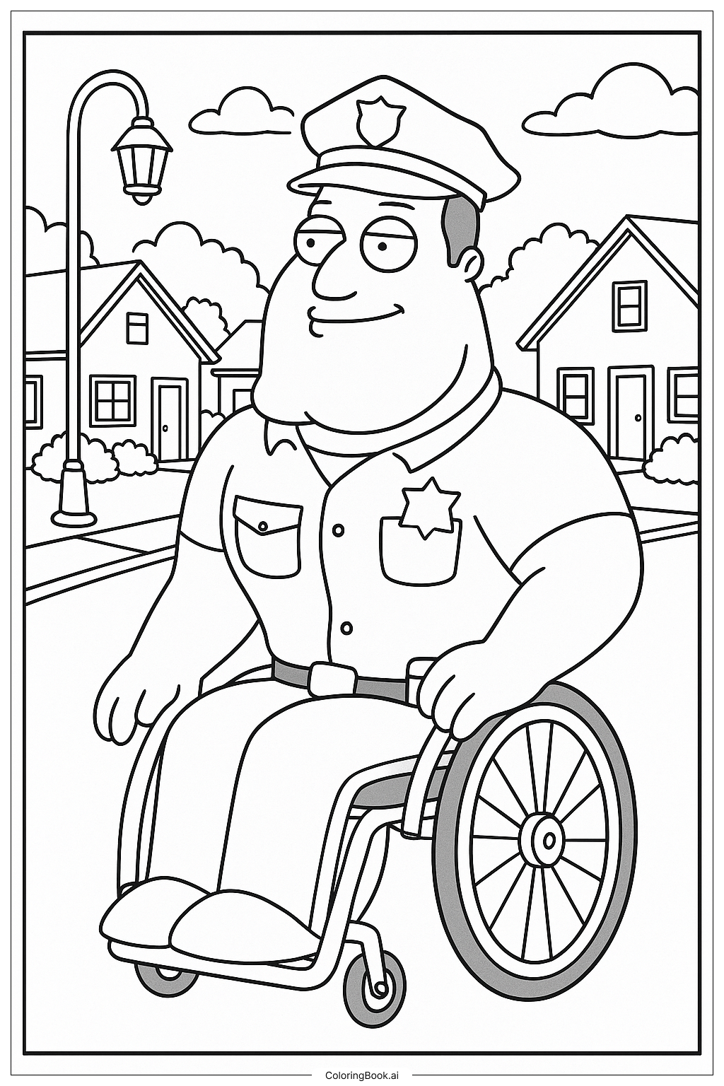 coloring pages for family guy