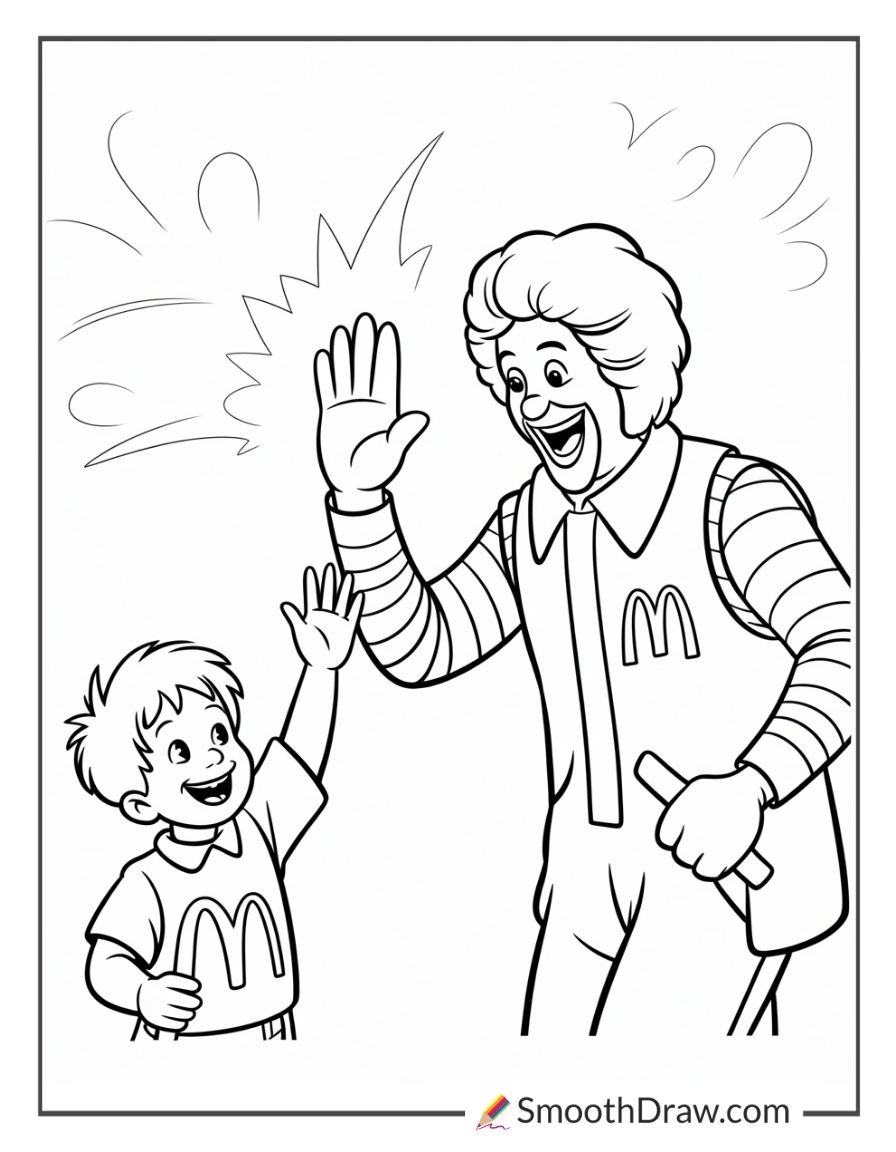 43 McDonald s Coloring Pages Free PDFs Smooth Draw