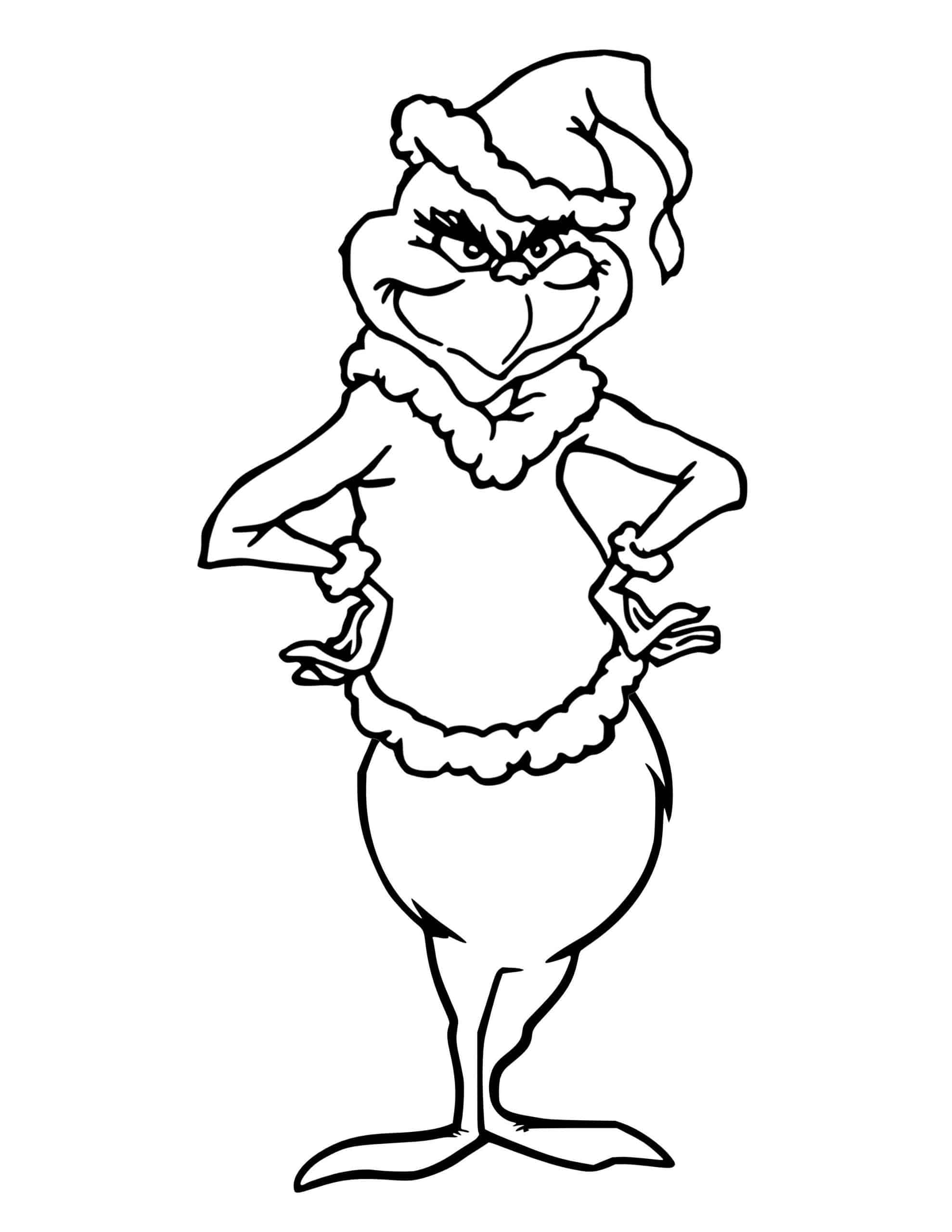 45 Best Grinch Coloring Pages Free Printables Artsy Pretty Plants