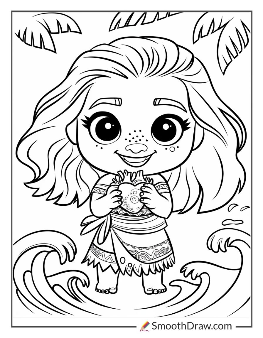 moana 2 coloring page