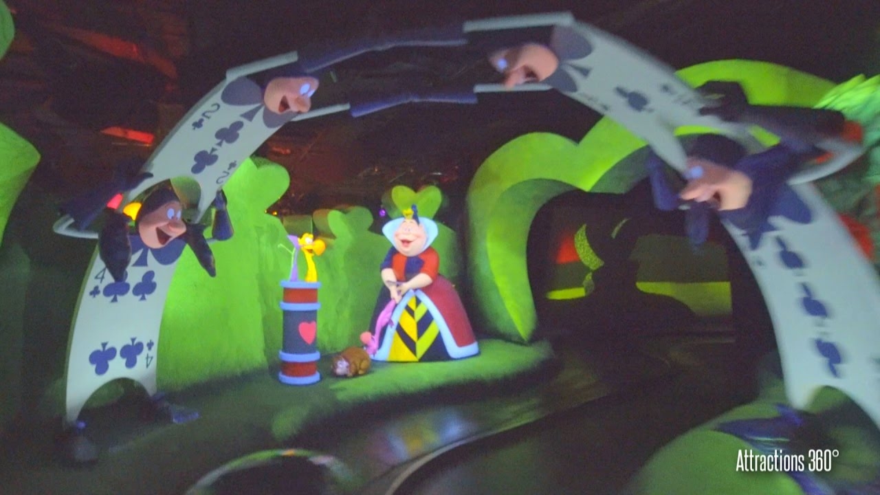 4K Alice In Wonderland Ride Disneyland 2017 YouTube