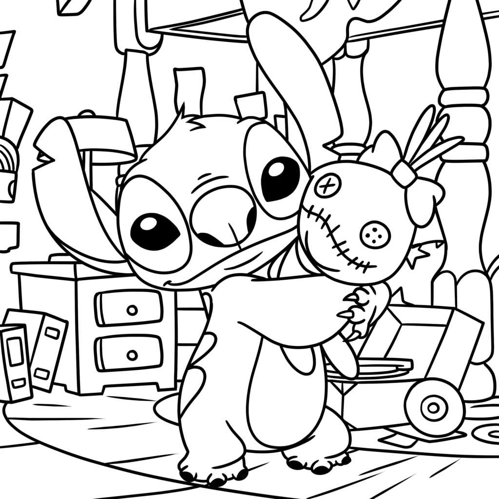 lilo and stitch color sheets