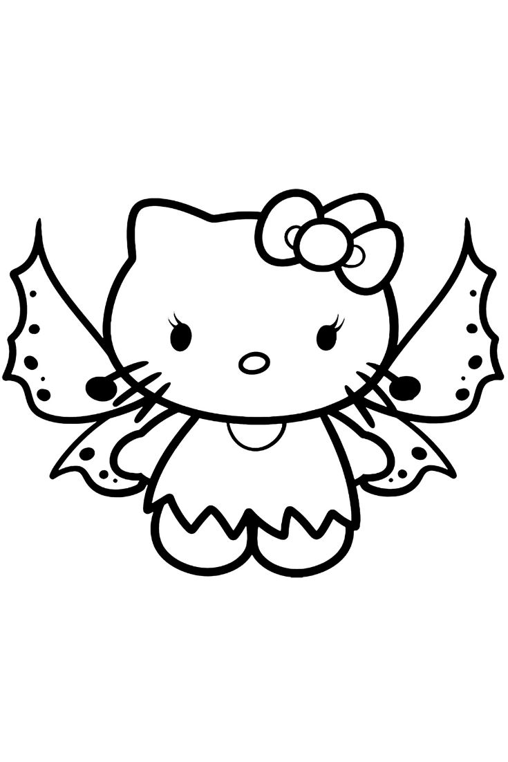 50 Hello Kitty Coloring Pages For Kids