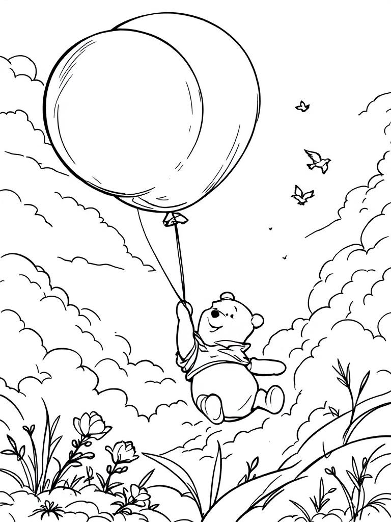 winnie pooh coloring pages