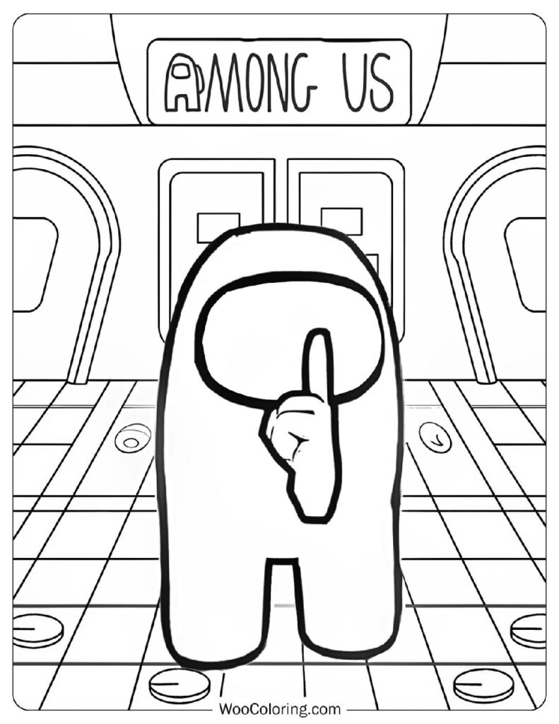52 Among Us Coloring Pages Free PDF To Print Woo Coloring