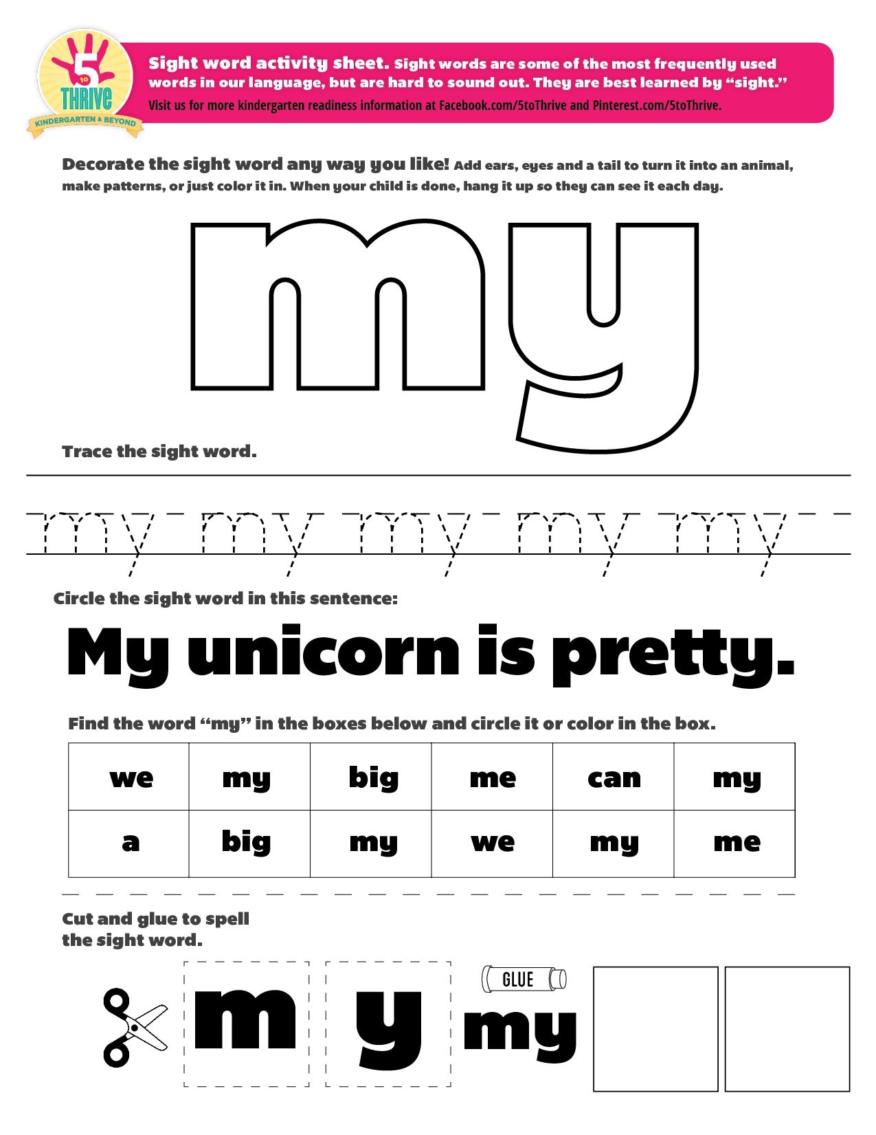 57 Sight Word Printables And More Ideas To Save Today Sight Words Printables Sight Words Kindergarten Worksheets Sight Words And More
