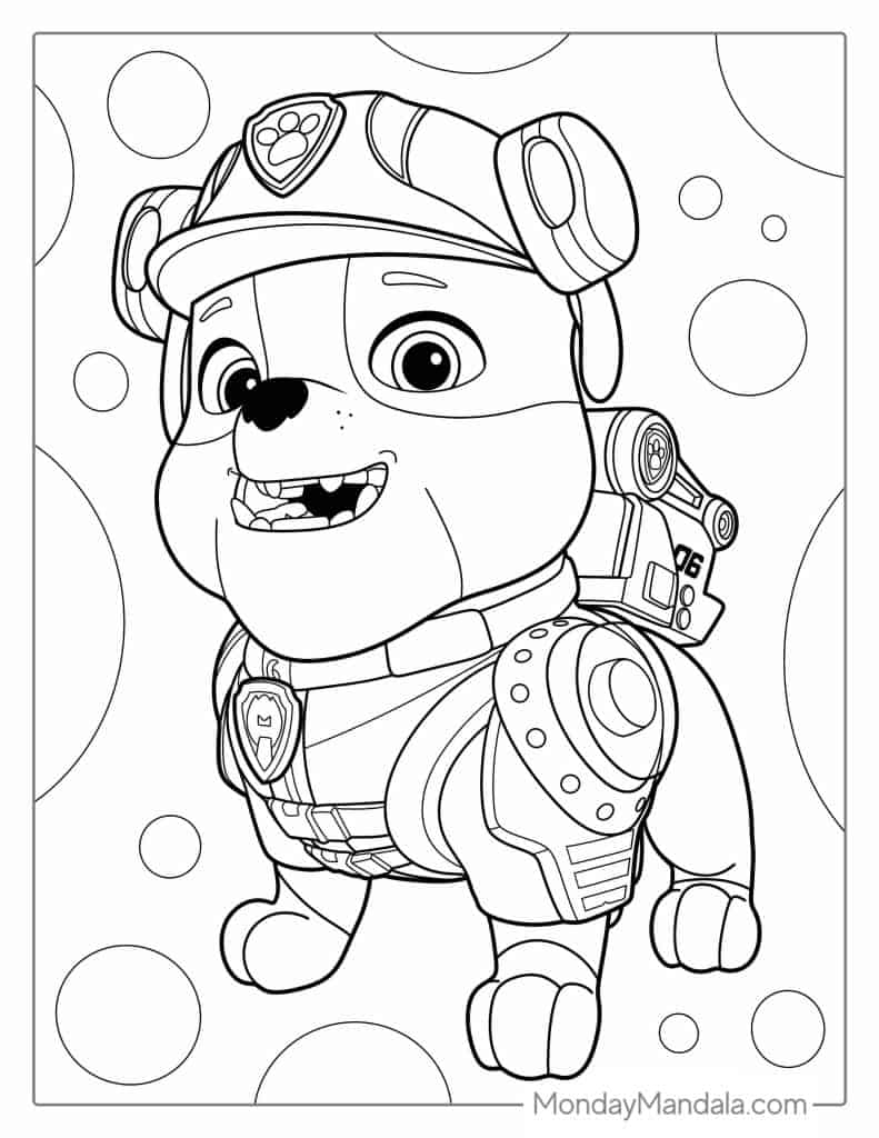 58 Paw Patrol Coloring Pages Free PDF Printables 