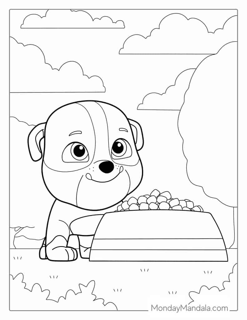 58 Paw Patrol Coloring Pages Free PDF Printables 
