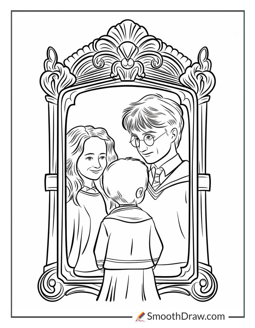 coloring pages harry potter