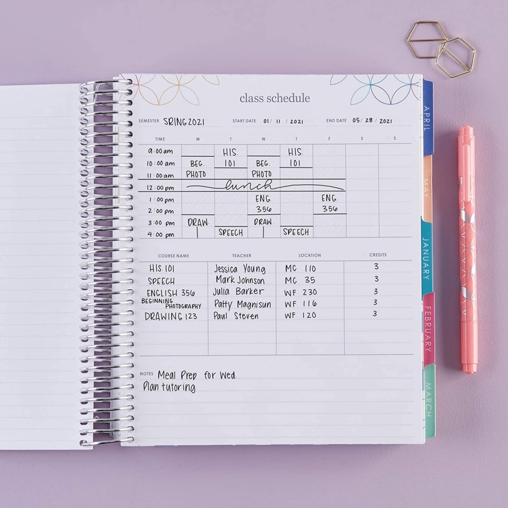 eric condren academic planner