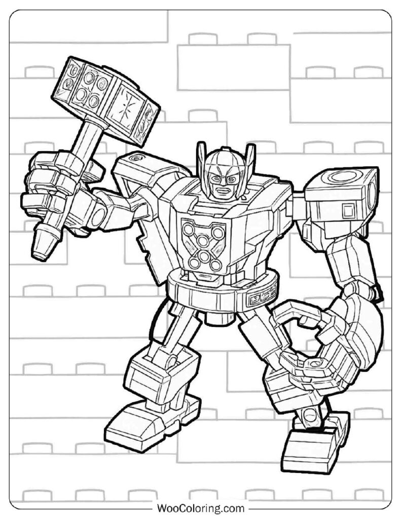 70 Lego Coloring Pages Free PDF To Print Woo Coloring