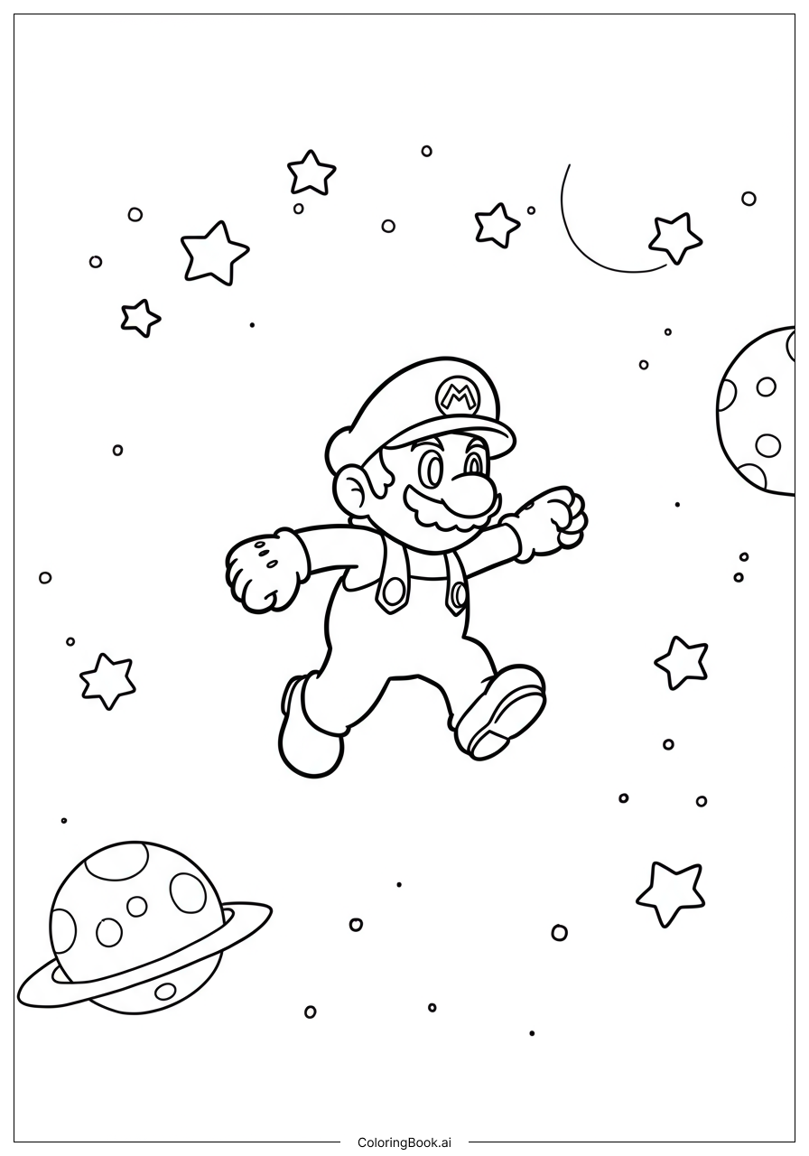 73 Mario Coloring Pages Free PDF PNG Printables 