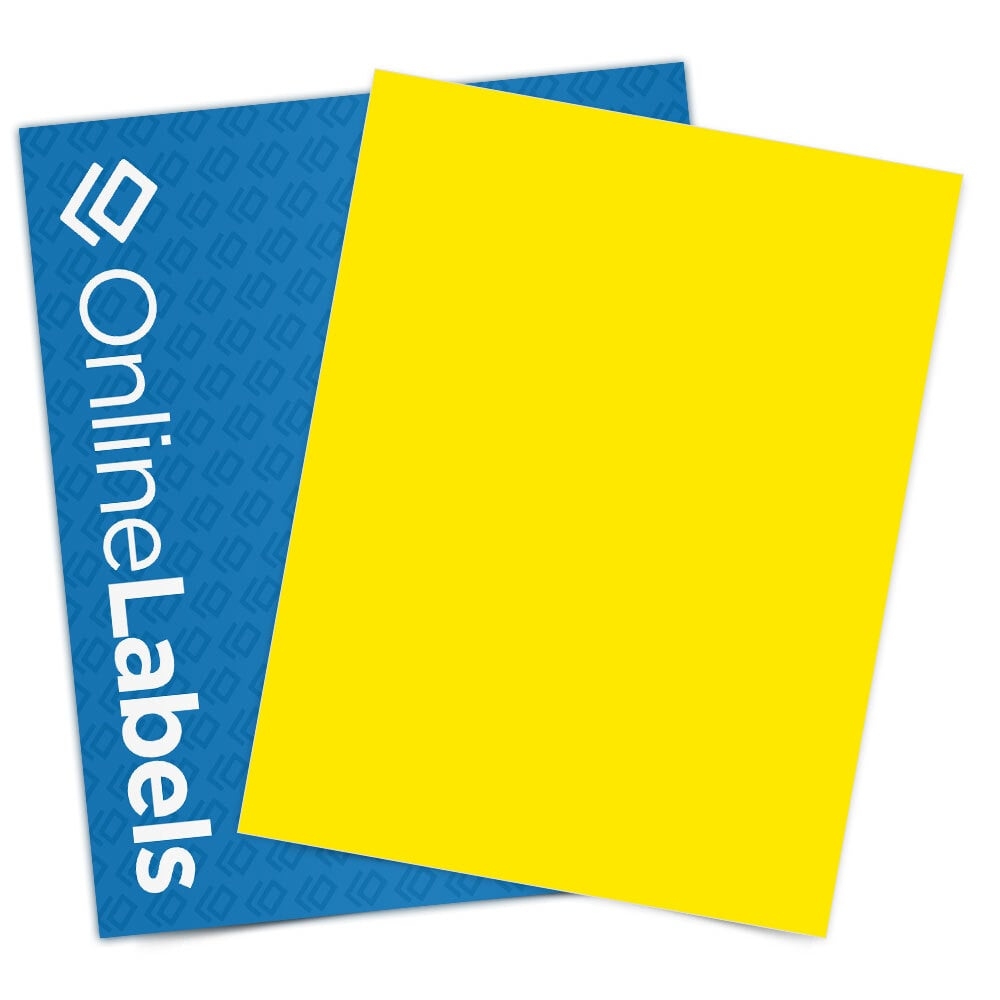 full sheet sticker paper