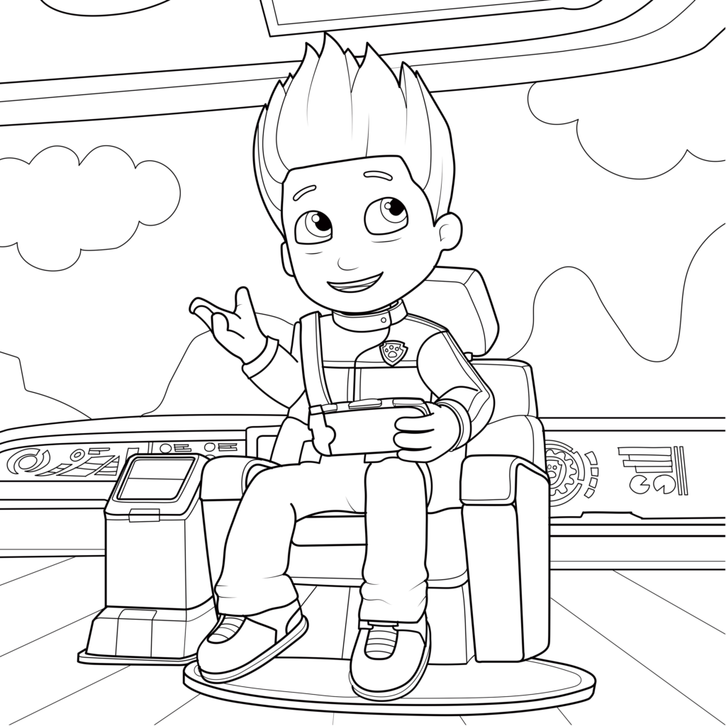 ryder printable paw patrol characters