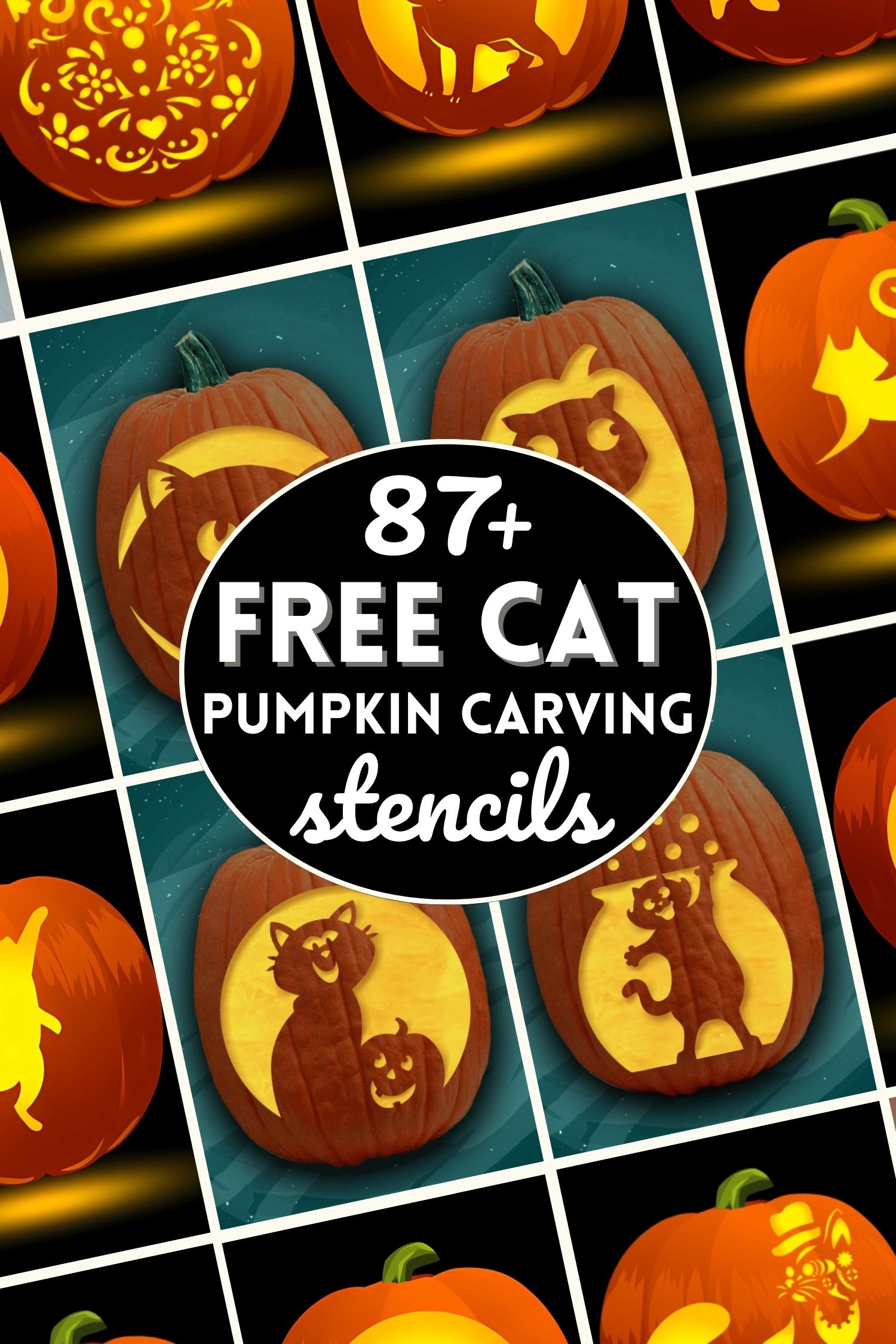 pumpkin carving patterns free printable