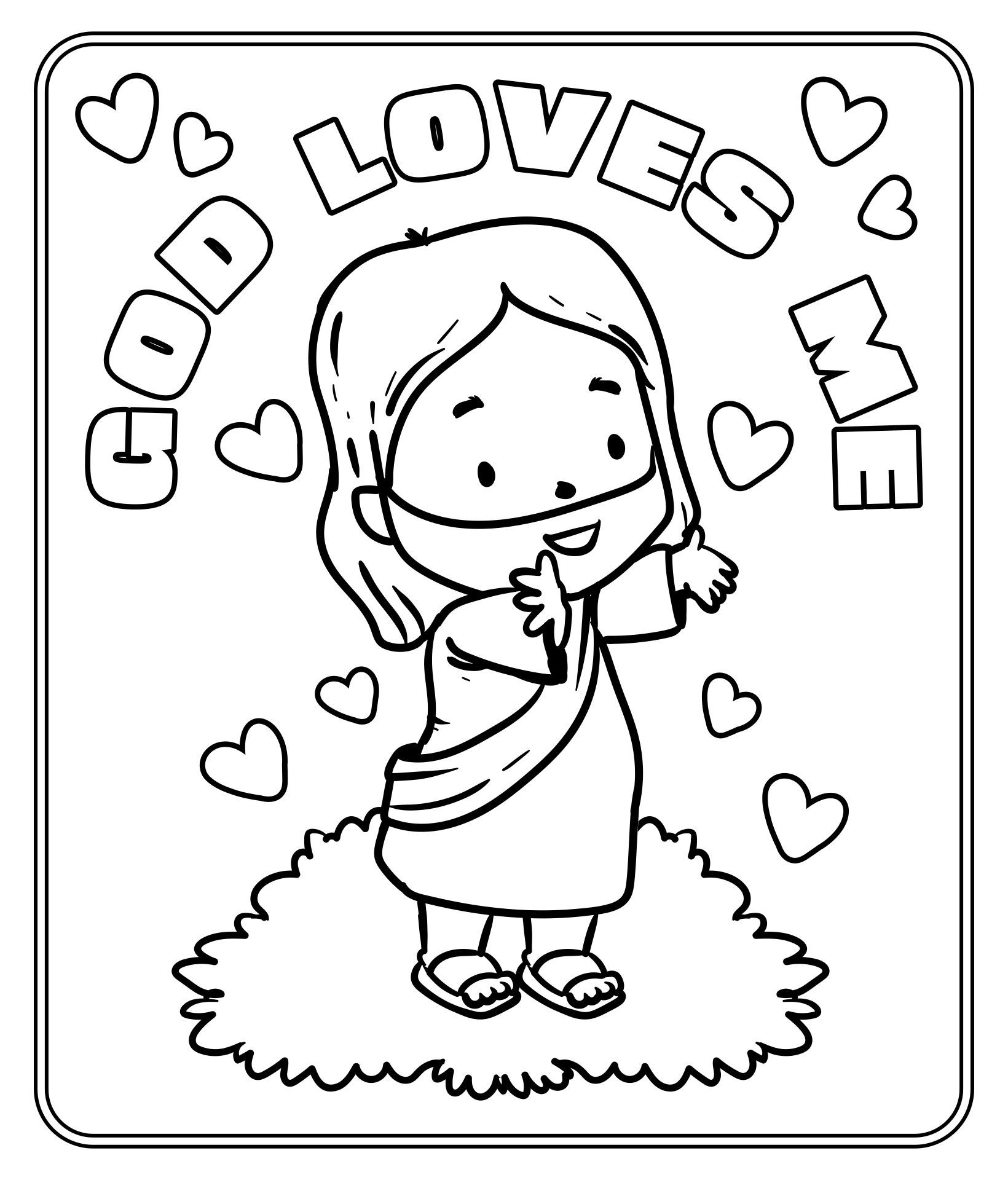 9 Jesus Loves Me Coloring Pages Ideas Sunday School Coloring Pages Bible Coloring Pages Bible Coloring