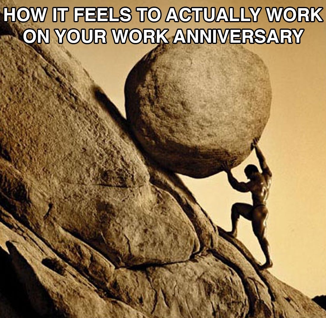 90 Funny Memes And GIFs To Celebrate Work Anniversaries