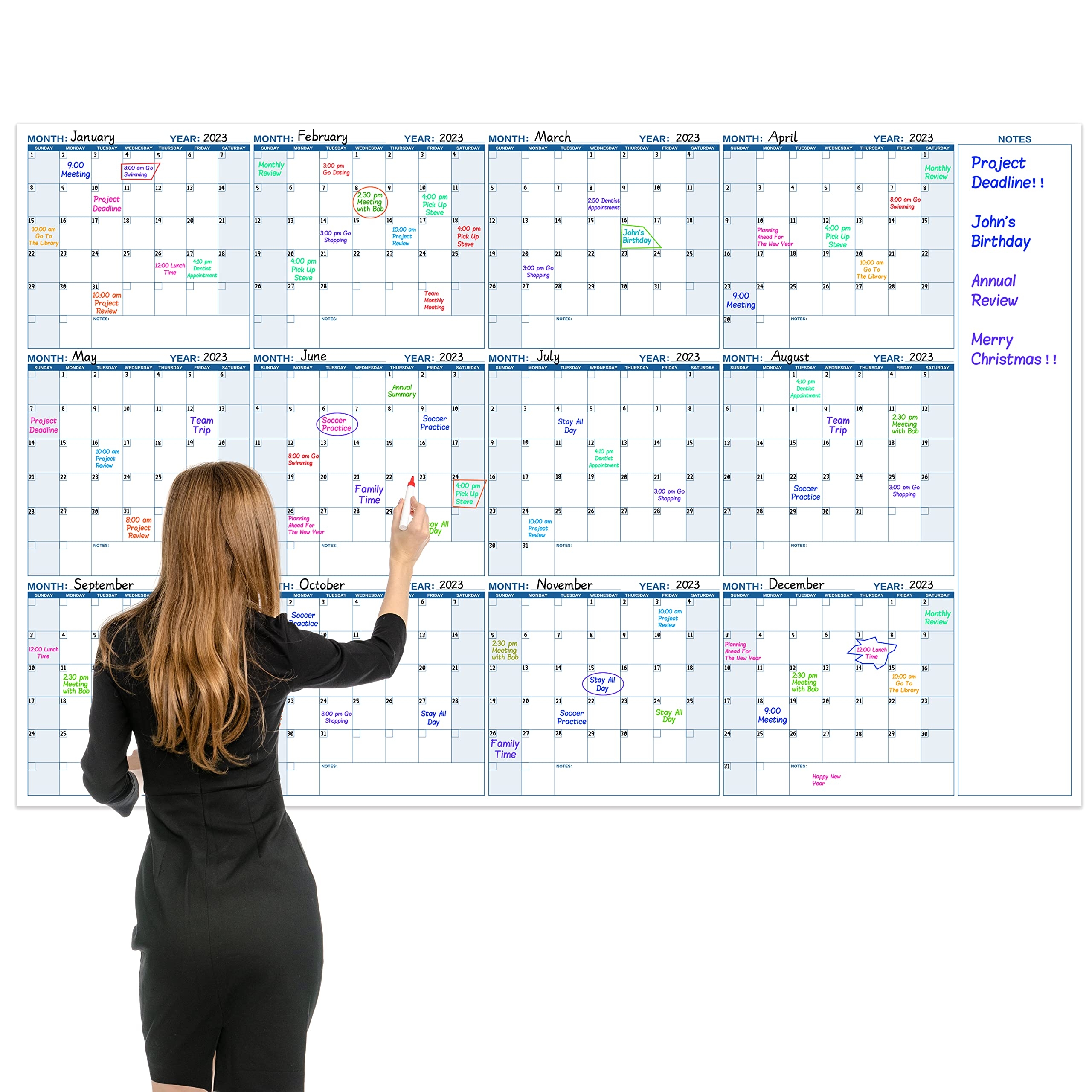 12 month wall calendar