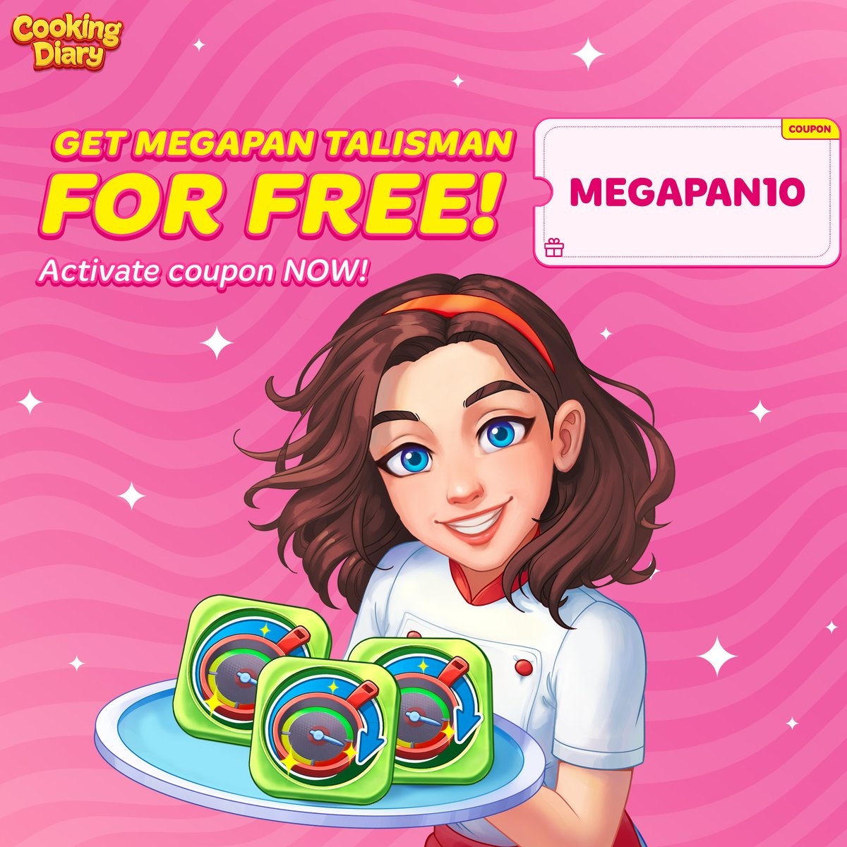 Act Quickly Use Coupon Code MEGAPAN10 Now At The Chef Store Https t co 3Vc5q0gRbk To Claim Your Free Megapan Talisman For 10 Minutes This Exclusive Offer Is Limited To The First 9 9 9 9 