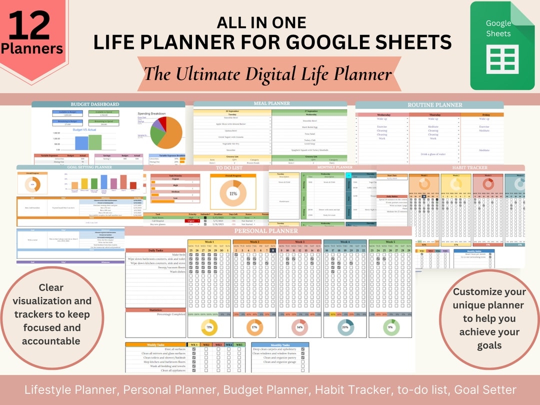 all in one planner