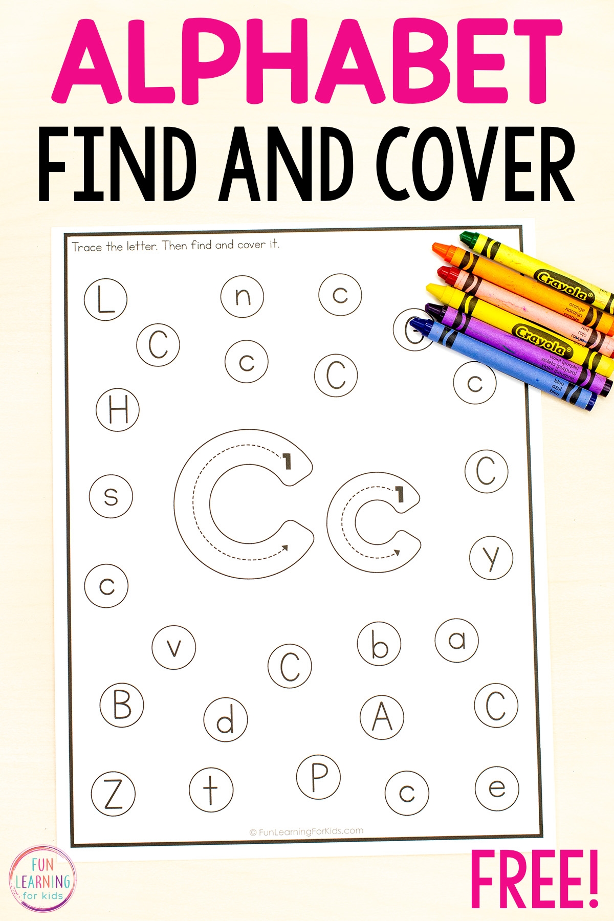 find a letter worksheet