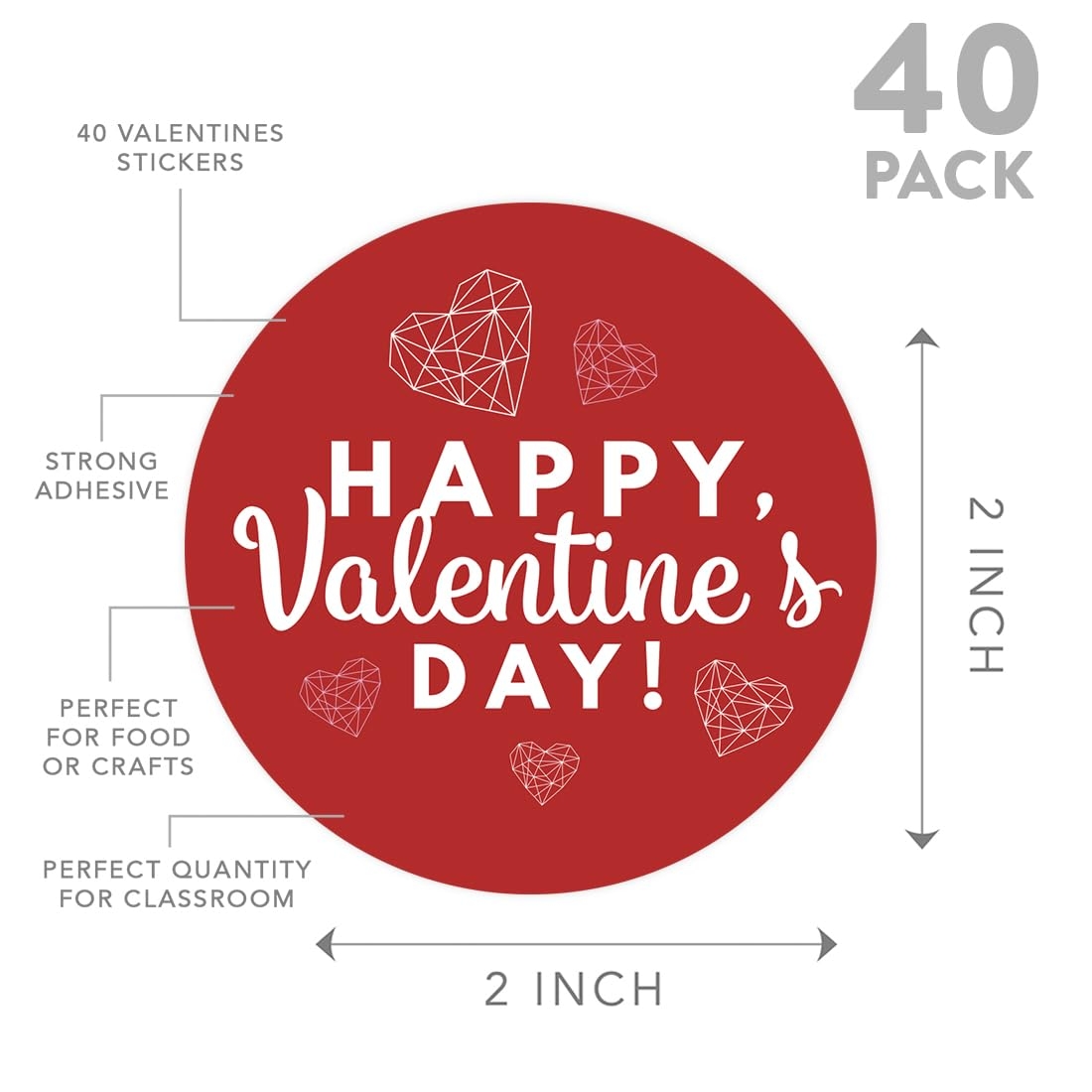 happy valentines day sticker