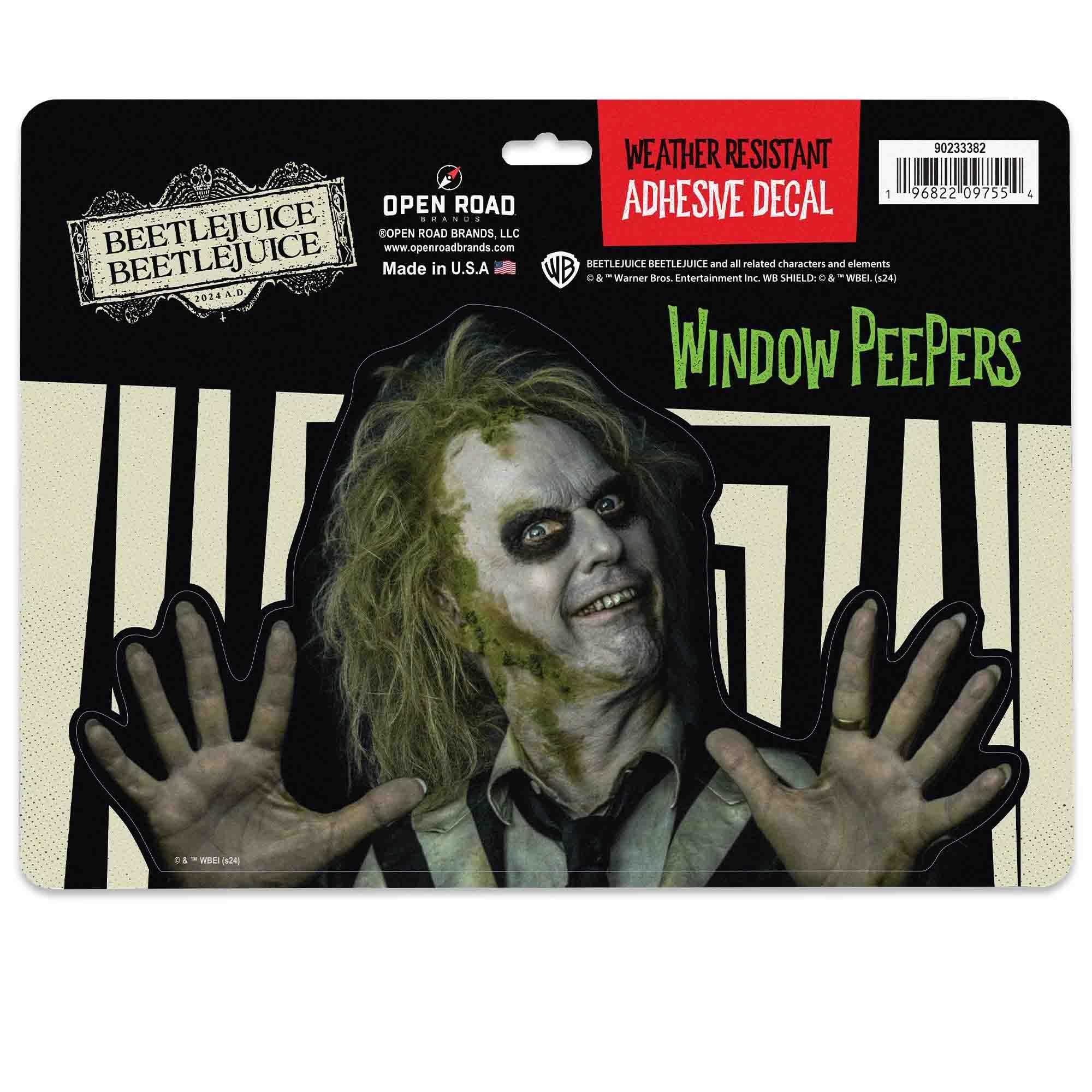 stickers of beetlejuice characters