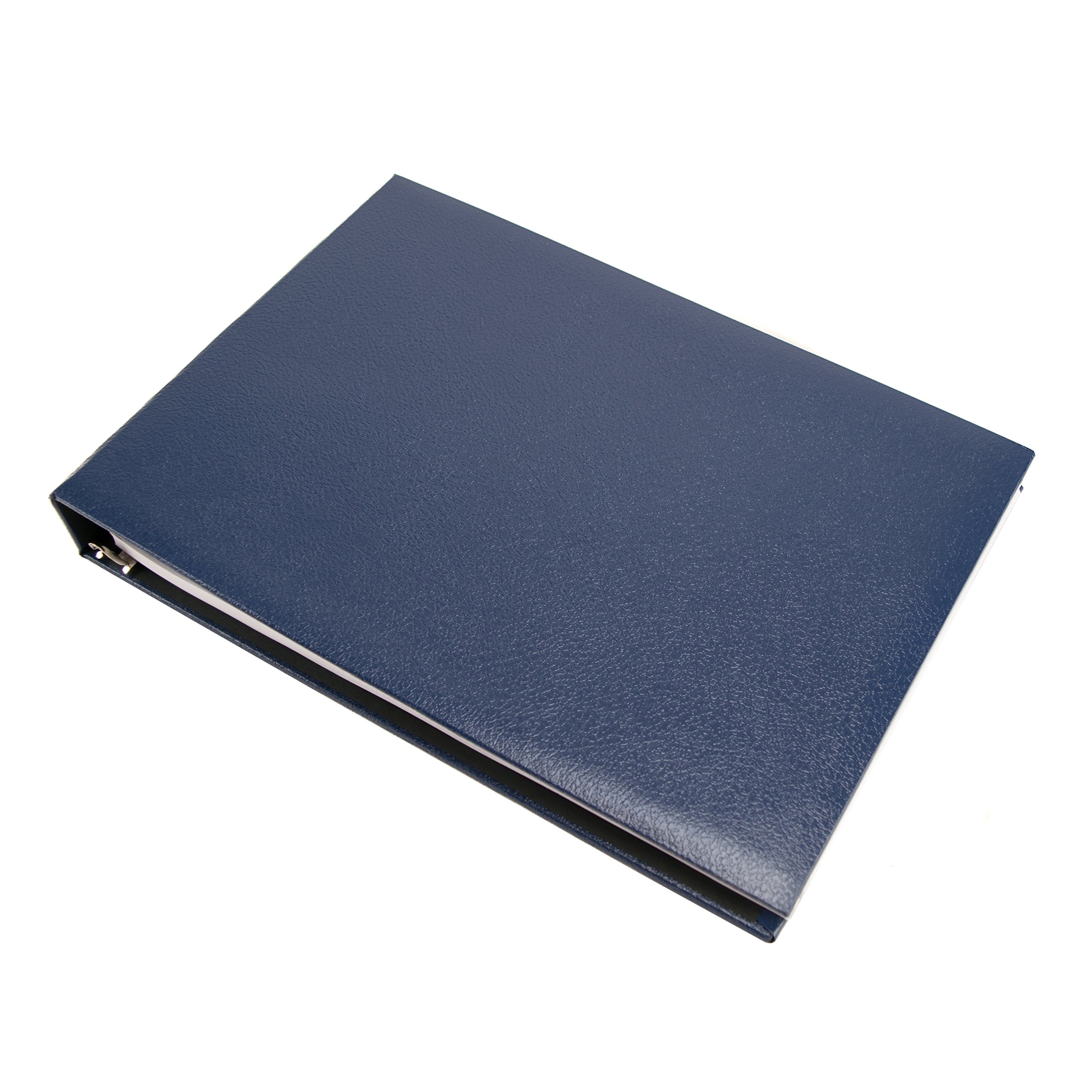 Amazon Blue 7 Ring Business Check Binder Office Products