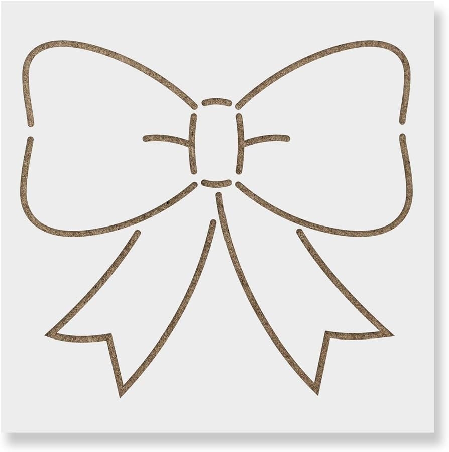 Amazon Bow Ribbon Stencil Kit Bow Ribbon Stencils