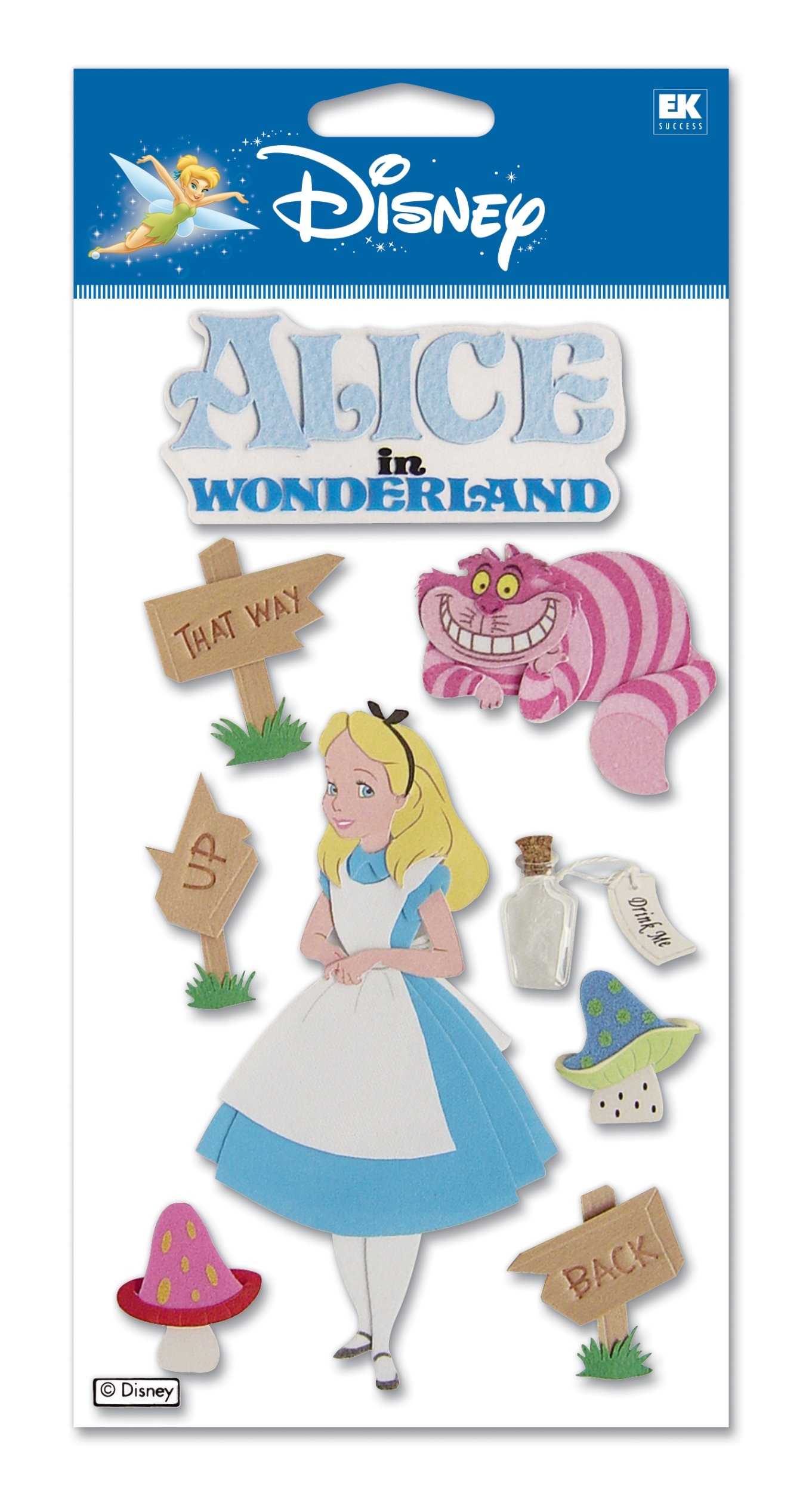 Amazon Disney Alice In Wonderland Dimensional Sticker Toys Games