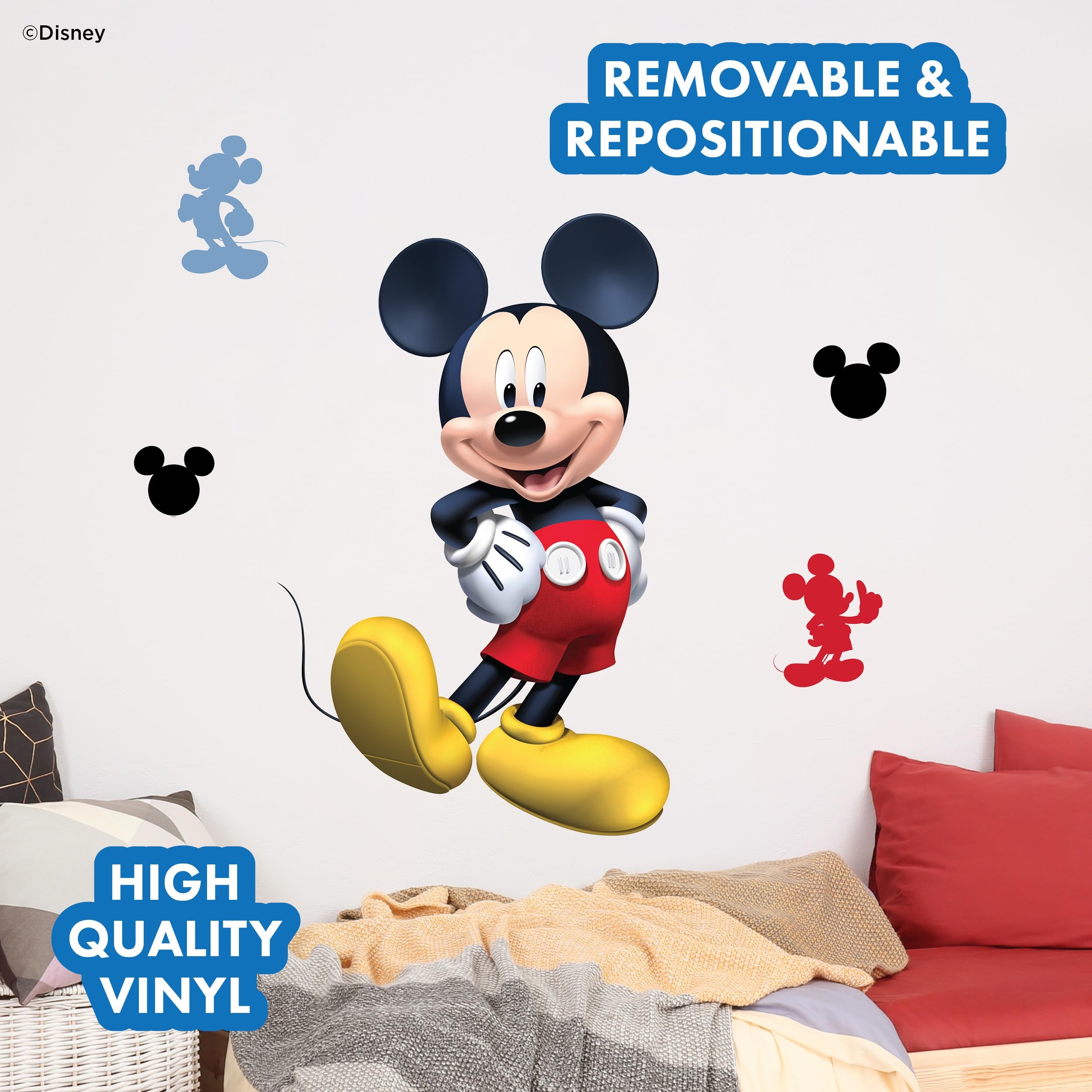mickey mouse wall stickers
