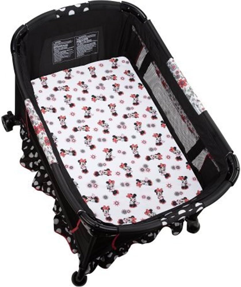 Amazon Disney Minnie Mouse Play Yard Sheet Baby
