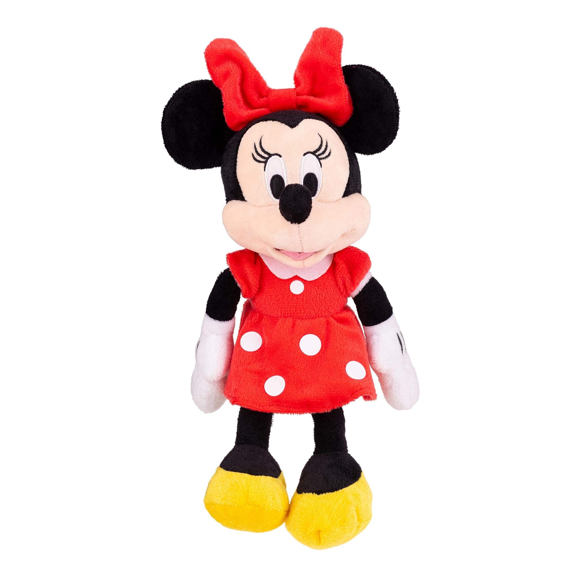 Amazon Disney Minnie Mouse Small Child Plush Toy Stuffed Character Doll Cute Soft Huggable 11 Inch Mickey Mouse Friends In Red Dress Mini Bean Bag Figure For Baby Toddlers 