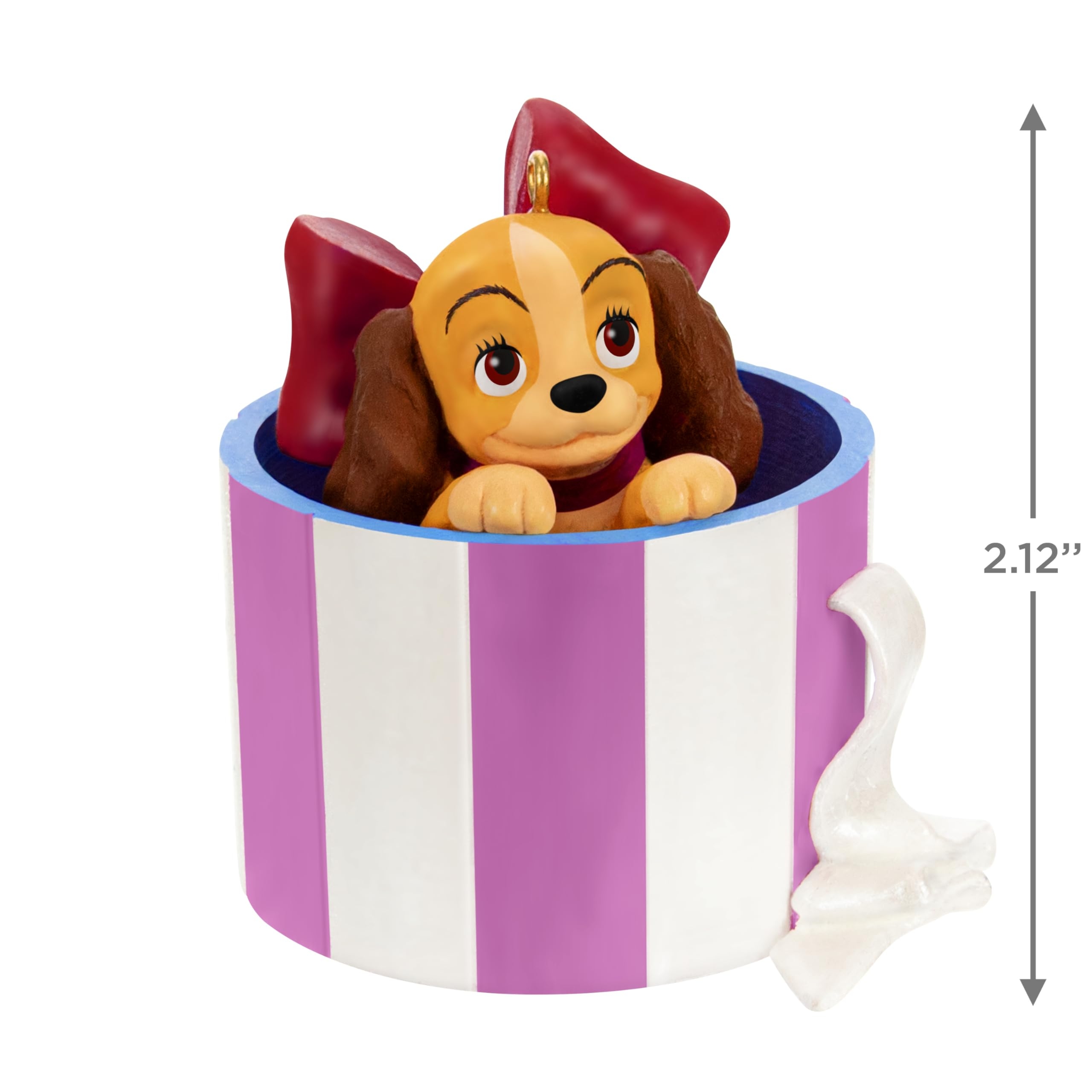 Amazon Hallmark Keepsake Christmas Ornament 2024 Disney Lady And The Tramp Darling s Christmas Gift Gifts For Disney Fans Home Kitchen