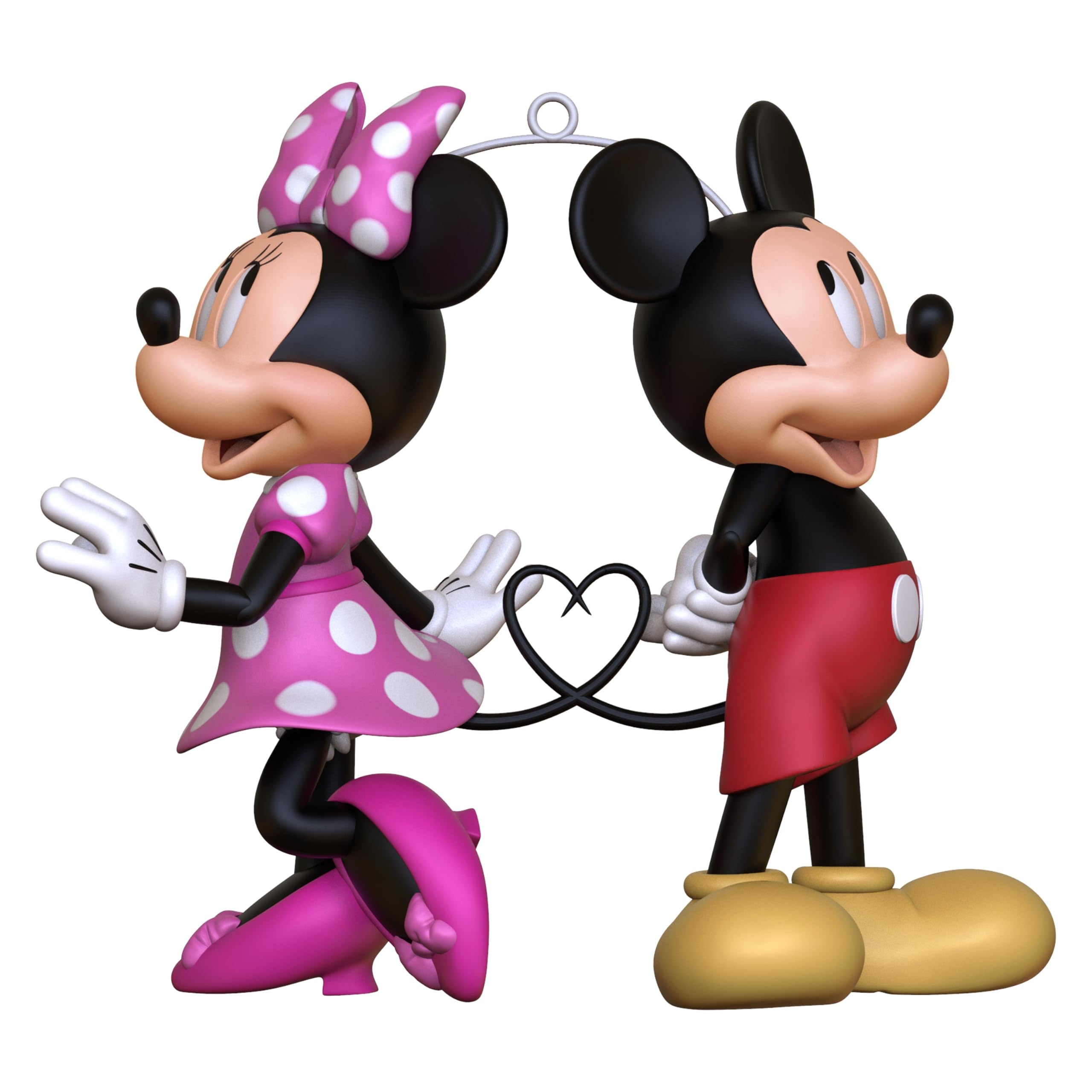 Amazon Hallmark Keepsake Christmas Ornament 2024 Disney Mickey And Minnie A Tail Of Togetherness Gifts For Disney Fans Home Kitchen