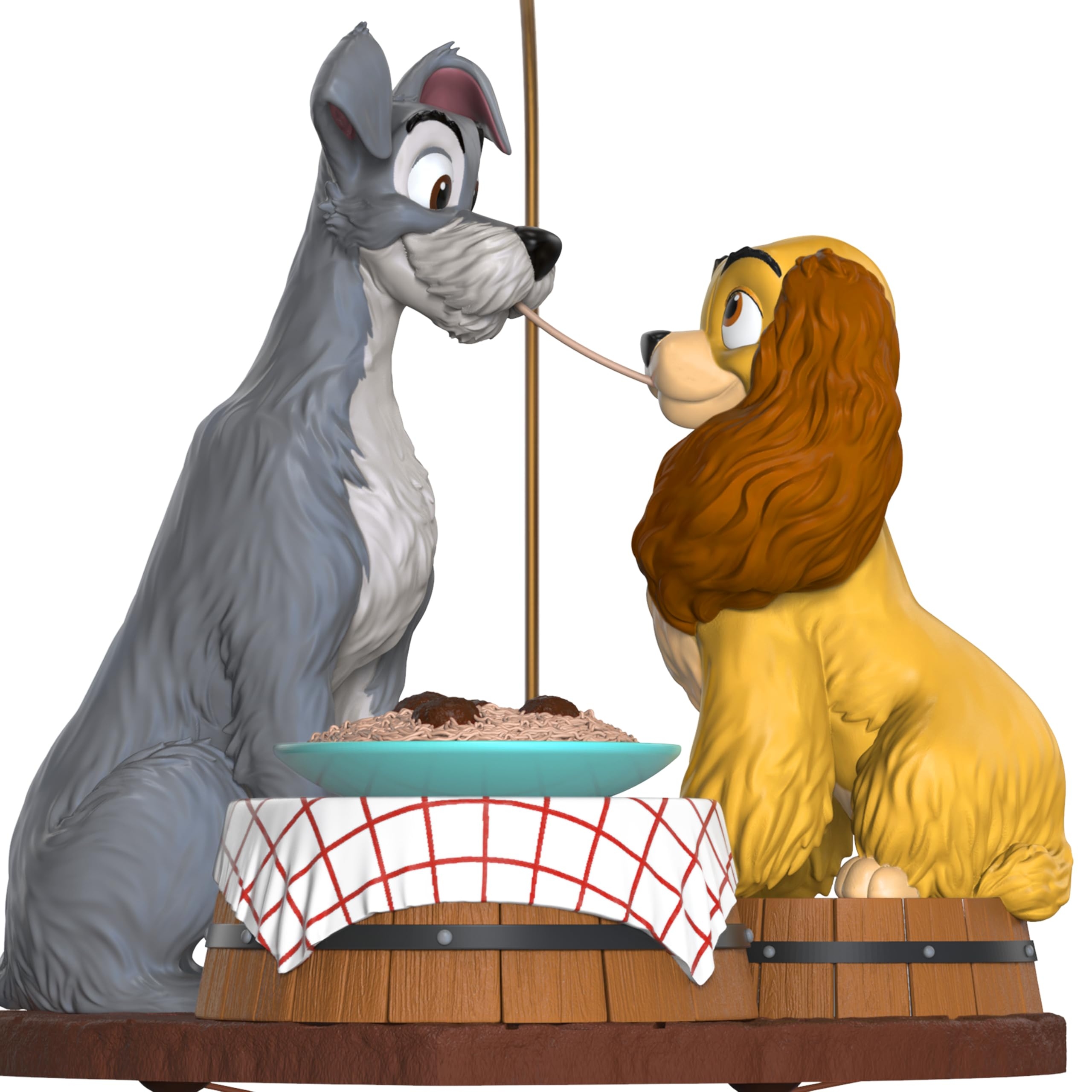 Amazon Hallmark Keepsake Christmas Ornament 2025 Disney Lady And The Tramp 70th Anniversary Spaghetti Supper Gifts For Disney Fans Home Kitchen