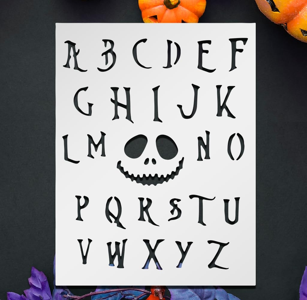 nightmare before christmas stencil