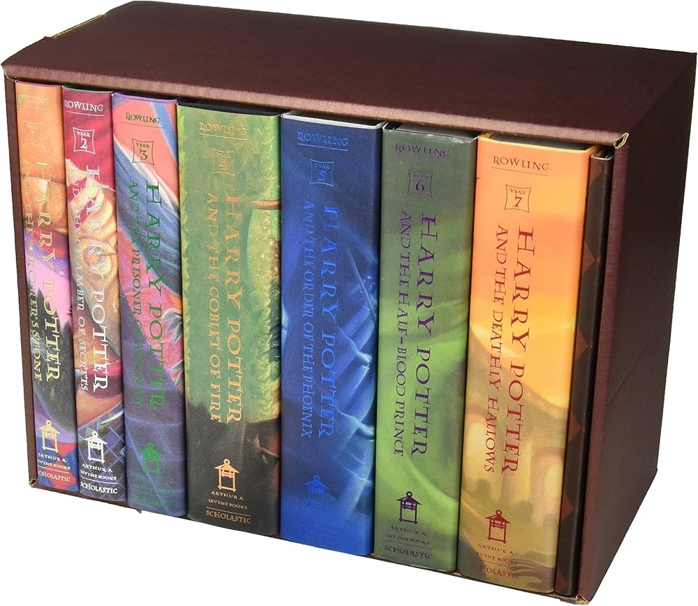 Amazon Harry Potter Hardcover Box Set Books 1 7 By J K Rowling 1998 Hardcover 9780545045353 J K Rowling Mary GrandPr Books