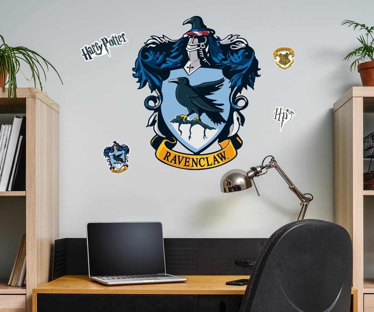 Amazon Harry Potter Ravenclaw House Crest Movable Vinyl DIY Wall Art Stickers Set Walls Windows Doors Bedroom D cor Tools Home Improvement