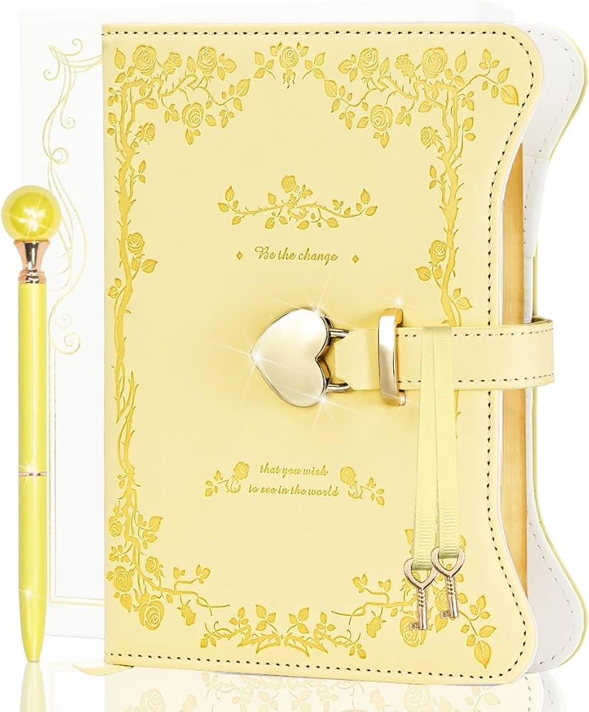 Amazon Hi SCI Diary With Lock And Keys For Girls Women 360 Pages Journal With Lock For Girls Gift Ideas Girls Locking Diary With Pen Cute Journals Set For Teen Girls