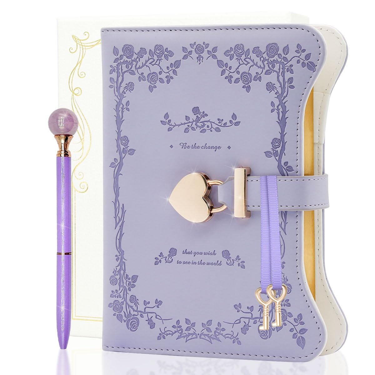 Amazon Hi SCI Diary With Lock And Keys For Girls Women 360 Pages Journal With Lock For Girls Gift Ideas Girls Locking Diary With Pen Cute Journals Set For Teen Girls