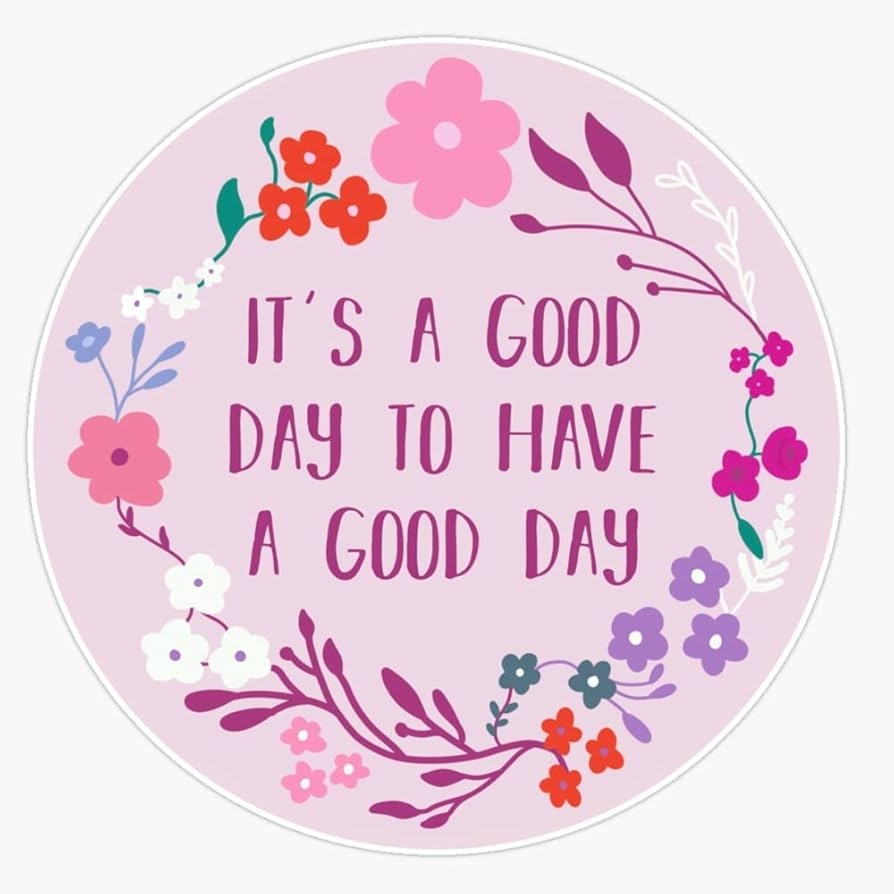 Amazon Its A Good Day To Have A Good Day Sticker Vinyl Waterproof Sticker Decal Car Laptop Wall Window Bumper Sticker 5 Automotive