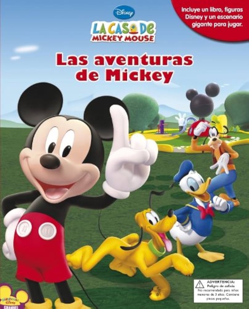 Amazon Las Aventuras De Mickey Mouse LA CASA DE MICKEY MOUSE Spanish Edition 9788448829551 DISNEY ABM COMUNICACION MULTILING E SL Books