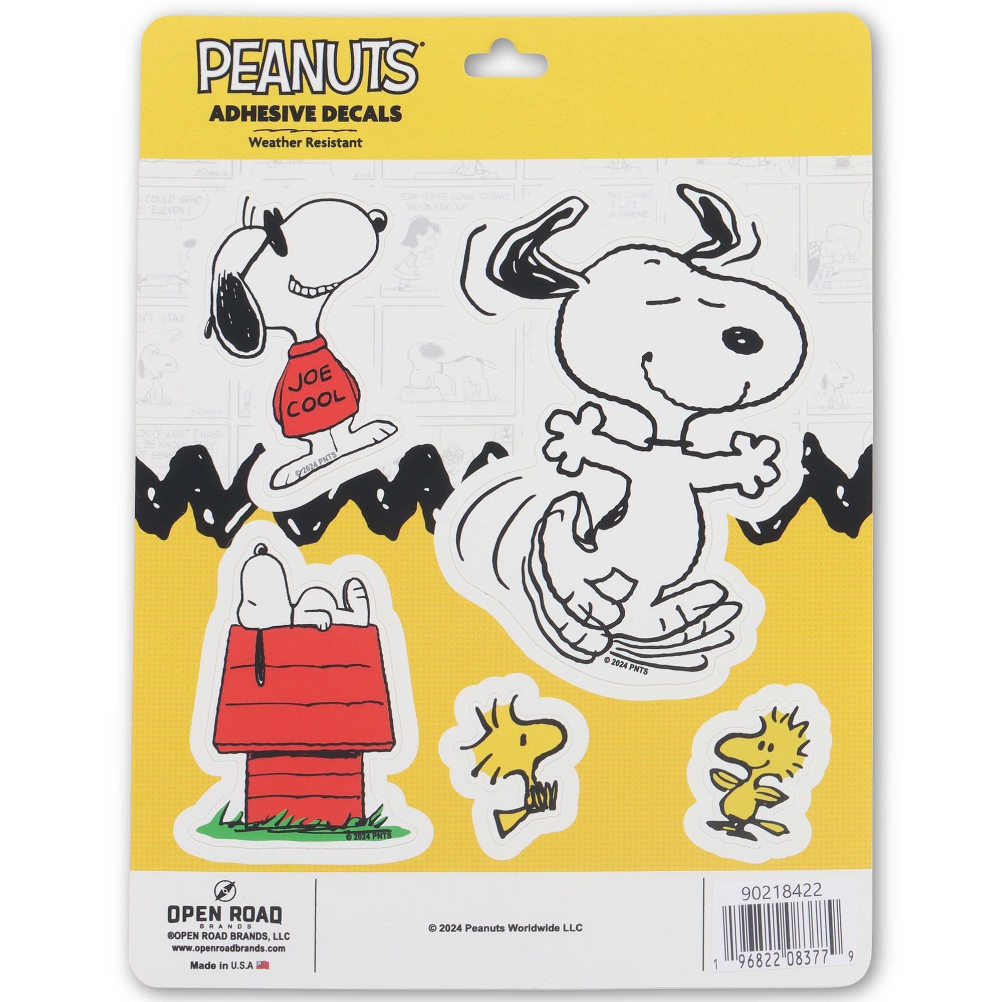 Amazon Peanuts Snoopy Adhesive Vinyl Decals Fun Set Of Snoopy Stickers For Car Window Water Bottle Or Laptop
