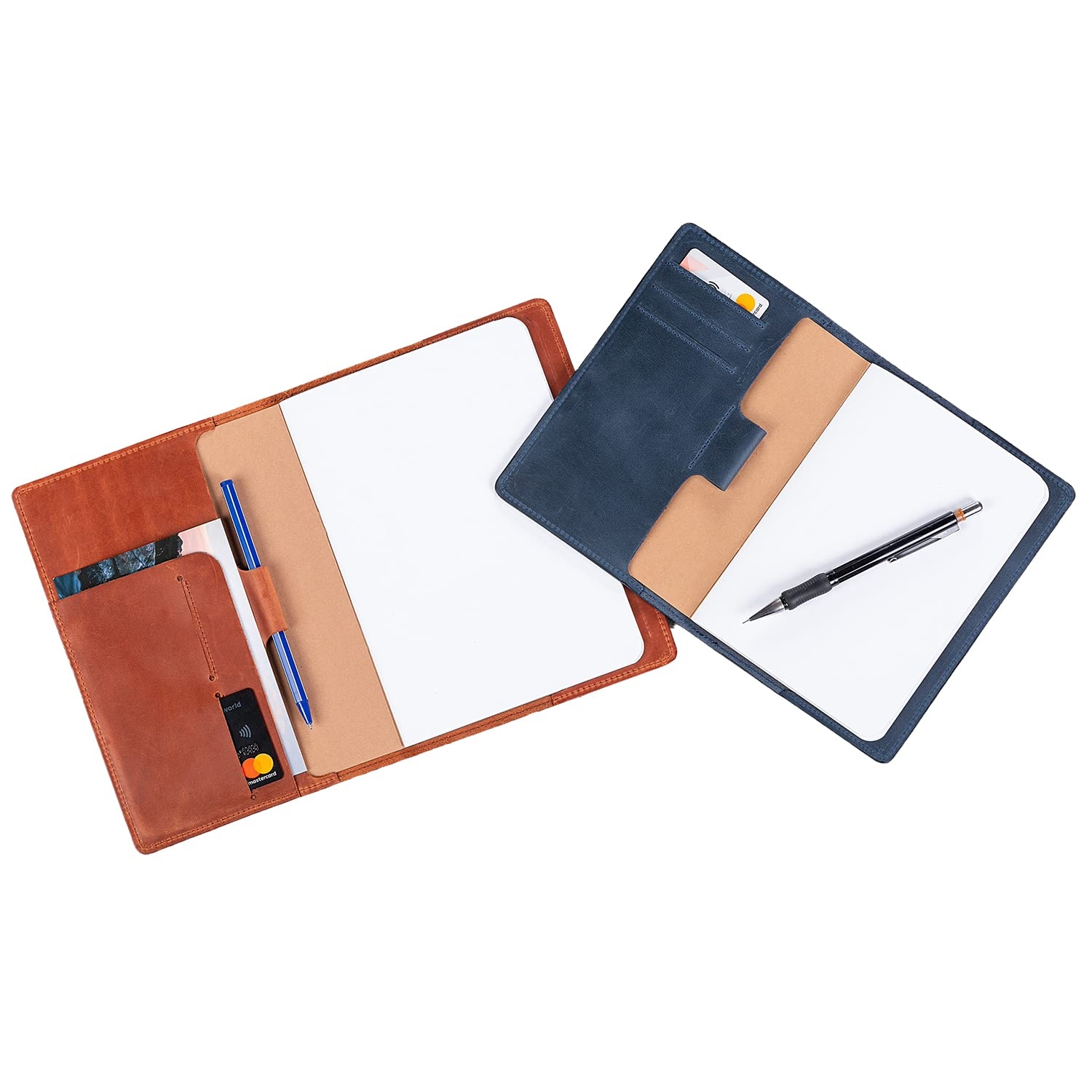 Amazon Personalized Leather Journal Cover Refillable Travelers Notebook Father s Day Gift Available In Three Sizes A6 4x6 B6 5x7 A5 6x8 5 Inches Clothing Shoes Jewelry