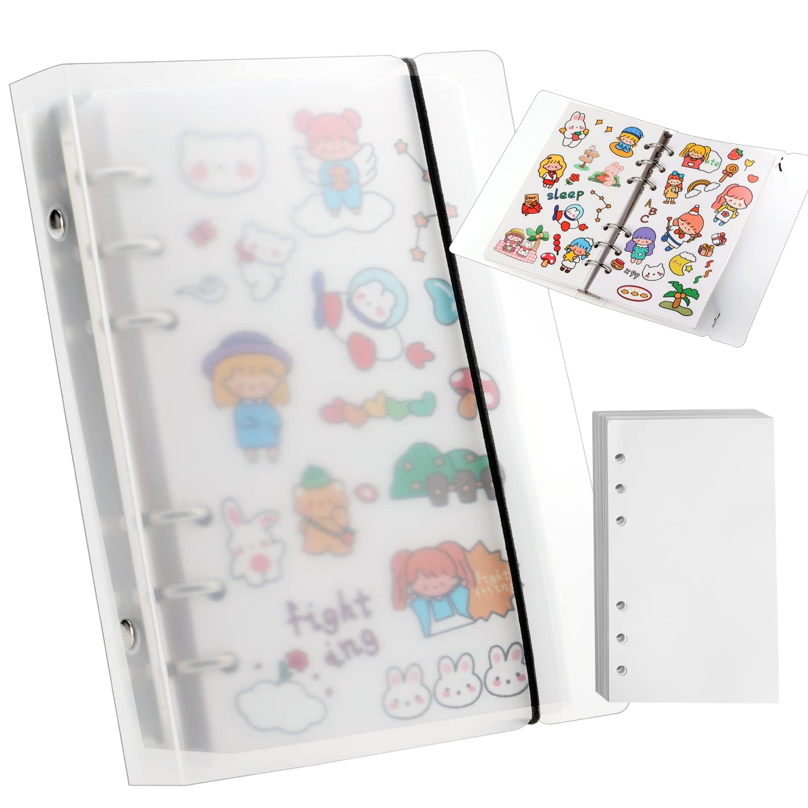 Amazon Reusable Sticker Book 100 Sheet Sticker Collecting Album Plus Size Toys Games