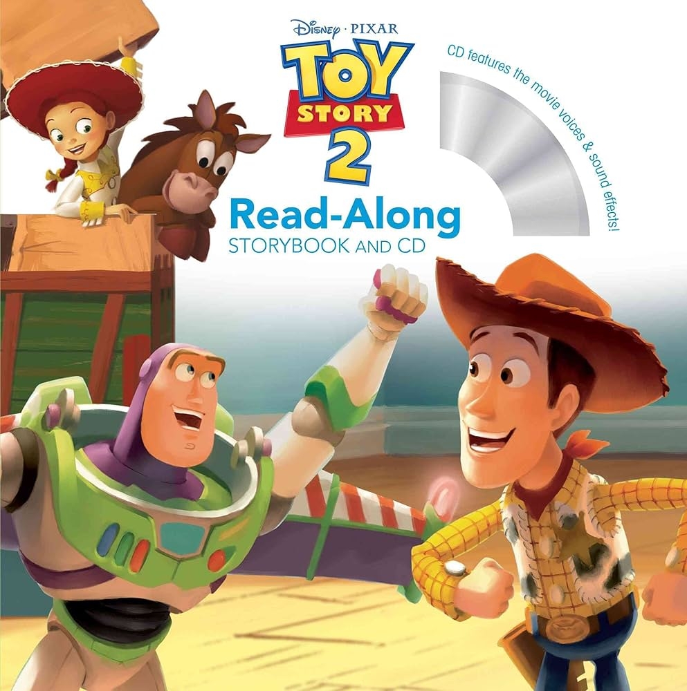 Amazon Toy Story 2 Read Along Storybook And CD 9781423134060 Disney Pixar Books
