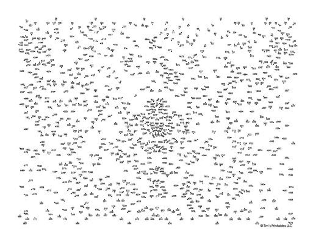 ultimate dot to dot printable
